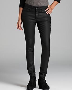 Eileen Fisher Skinny Waxed Denim