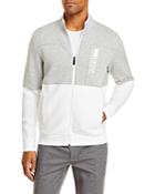 Boss Skaz Logo Two-tone Zip Sweatshirt