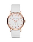 Marc By Marc Jacobs White Baker Watch, 36mm