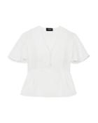 The Kooples Underground V Neck Blouse