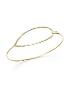 14k Yellow Gold Hammered Bangle - 100% Exclusive