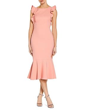 Aidan By Aidan Mattox Fit & Flare Midi Dress