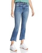 Rag & Bone/jean Nina Cropped Flared Jeans In Clean Doric