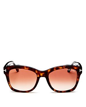 Tom Ford Lauren Square Sunglasses, 52mm