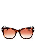 Tom Ford Lauren Square Sunglasses, 52mm