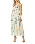 Joie Marcy Printed Keyhole Dress