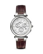 Salvatore Ferragamo Idillio Brown Leather Strap Watch, 42mm