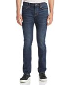 John Varvatos Star Usa Bowery Straight Slim Fit Jeans In Storm Blue