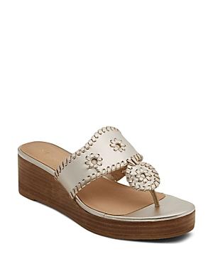 Jack Rogers Women's Jacks Stacked Mid Wedge Sandals
