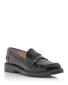 Tod's Gomma Basso Moc Toe Penny Loafers