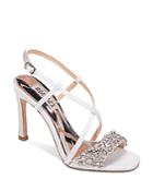Badgley Mischka Women's Elana Crystal-embellished High-heel Sandals