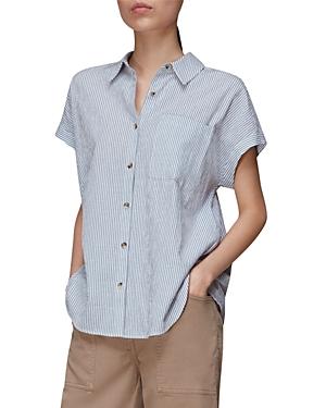Whistles Nicola Button Front Shirt