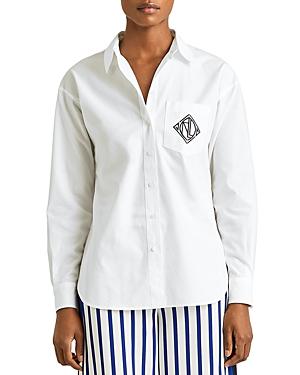 Lauren Ralph Lauren Embroidered Pocket Shirt