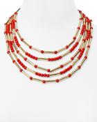Aqua Darienne Layered Collar Necklace, 16 - 100% Exclusive