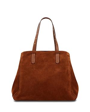 Gerard Darel Simple 2 Suede Shopping Tote