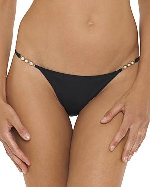 Stella Mccartney Embellished Low Rise Bikini Bottom