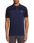 Fred Perry Textured Stripe Pique Regular Fit Polo Shirt