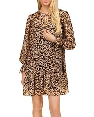 Michael Michael Kors Tenty Animal Print Shift Dress