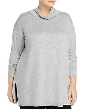 Eileen Fisher Plus Cowl-neck Tunic