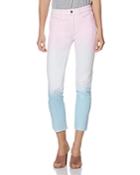 Paige Hoxton Slim Jeans In Sunset Ombre