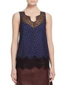 Whistles Martha Lace Trim Cami - 100% Exclusive
