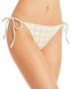 Charlie Holiday Brigette Printed Side Tie Bikini Bottom