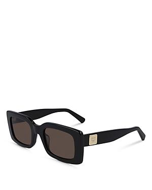 Mcm Unisex Logo Plaque Rectangular Sunglasses, 51mm