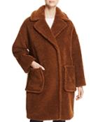 Weekend Max Mara Reale Faux-fur Teddy Bear Coat