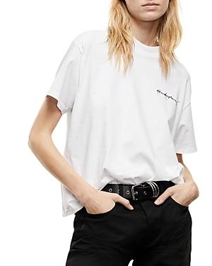 The Kooples Embroidered Logo Tee