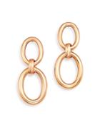 Roberto Coin 18k Rose Gold Classic Oro Drop Earrings