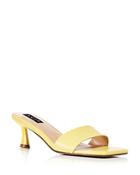 Aqua Croc Embossed Faux Leather Mule Sandals - 100% Exclusive