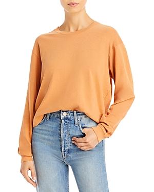 Mother The Long Sleeve Twister Crop Top
