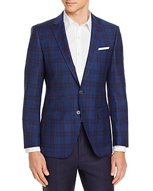 Boss Hutsons Plaid Slim Fit Sportcoat