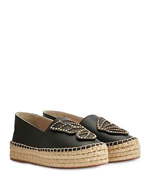 Sophia Webster Women's Butterfly Platform Espadrille Flats