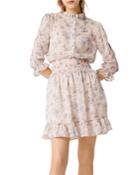 Maje Rythonie Floral Mini Dress