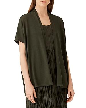 Eileen Fisher Organic Cotton Boxy Fit Cardigan