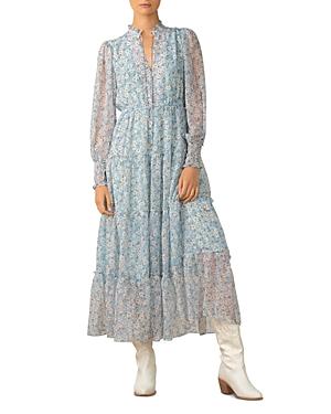 Elan Floral Print Maxi Dress