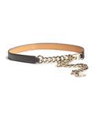 Karen Millen Chain Link Leather Belt