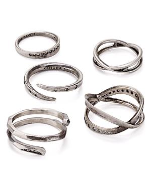 Kendra Scott Robyn Stacking Rings, Set Of 5