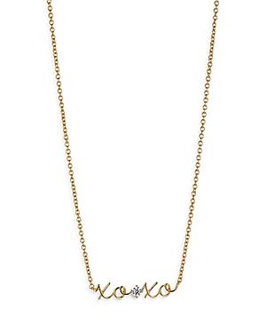 Nadri Smitten Xoxo Necklace, 18