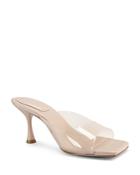 Marc Fisher Ltd. Women's Marcelo Transparent High Heel Slide Sandals