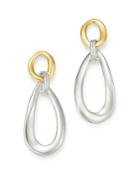 Ippolita Sterling Silver & 18k Yellow Gold Chimera Snowman Drop Earrings