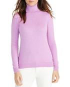 Lauren Ralph Lauren Stretch Silk Turtleneck Sweater