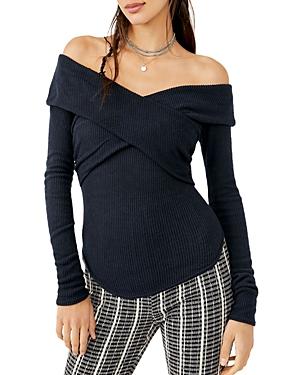 Free People Marley Off The Shoulder Twist Top