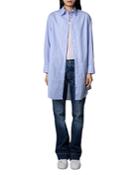 Zadig & Voltaire Rais Pinstripe Shirt Dress