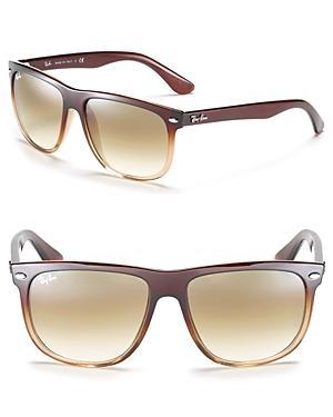 Ray-ban Flat Top Boyfriend Gradient Sunglasses