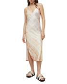 Allsaints Melody Marea Tie Dye Midi Dress