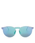 Illesteva Women's Leonard Mirrored Shield Sunglasses, 55mm