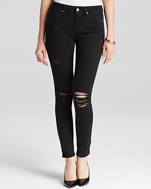 Paige Denim Jeans - Bloomingdale's Exclusive Hoxton Ultra Skinny In Reva Destructed