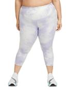 Nike Plus Icon Clash Mid Rise Cropped Leggings